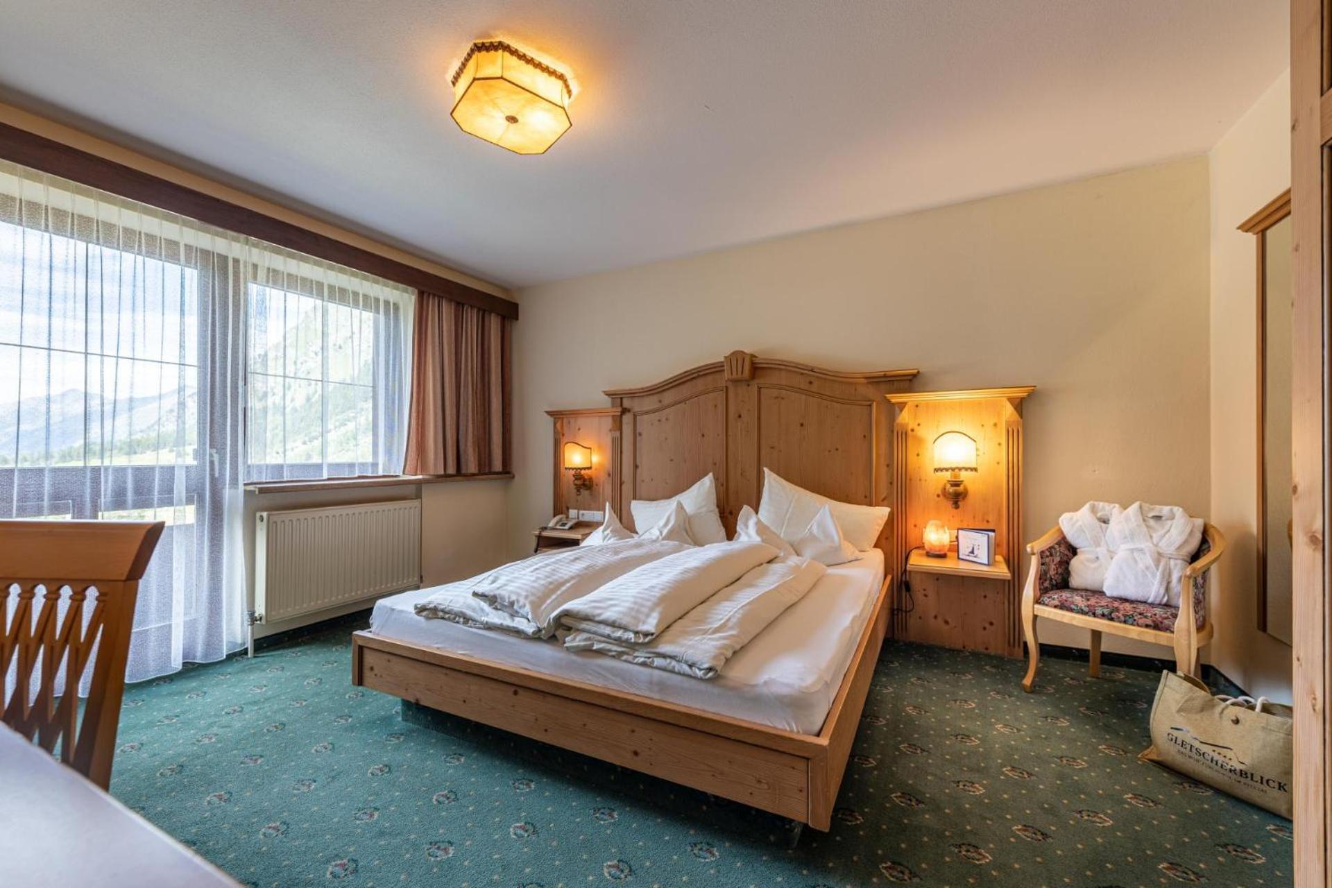 Hotel Gletscherblick St. Leonhard im Pitztal Exterior foto